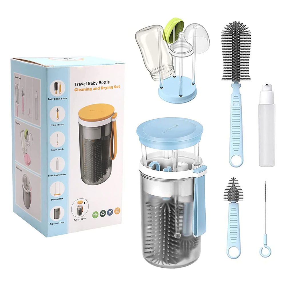 Kit de Cepillos para limpiar Biberones de Bebé