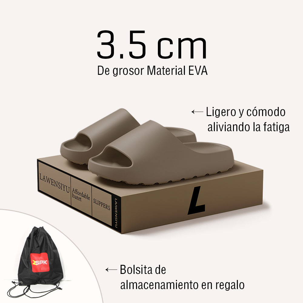 Sandalia+bolsa con spark logo Marron
