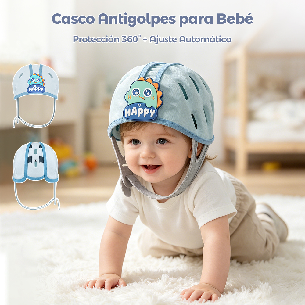 Casco Protector Antigolpes para Bebé