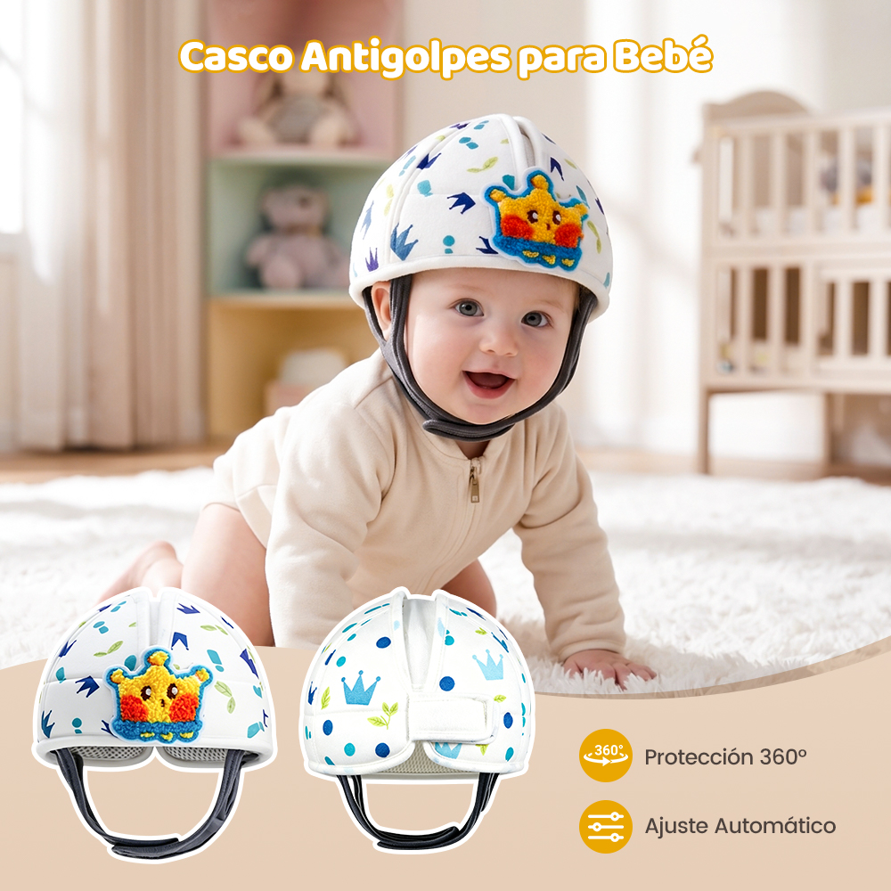Casco Protector Antigolpes para Bebé