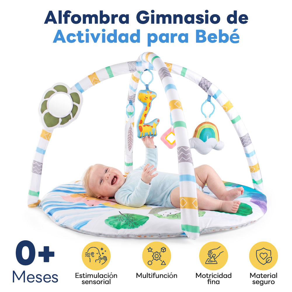 Alfombra Gimnasio de Actividad Sensorial para Bebé